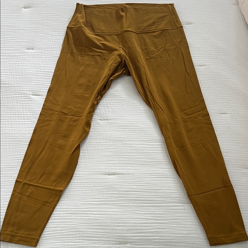 lululemon Align HR Mustard Leggings